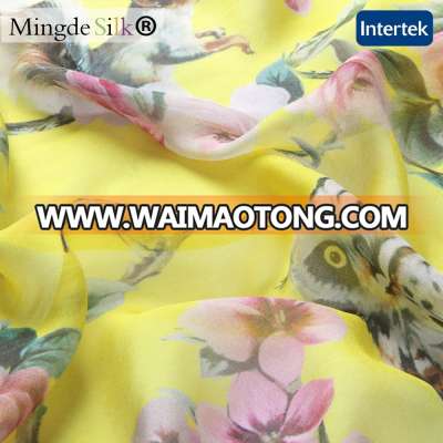 12mm 100% silk fabric chiffon fabric Factory Direct